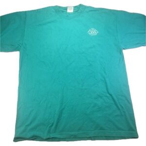 Vintage Murina Mens XXX Graphic Tee XL Teal Green Single Stitch Made In USA